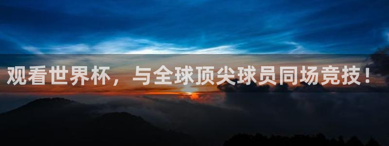 观看世界杯，与全球顶尖球员同场竞技！