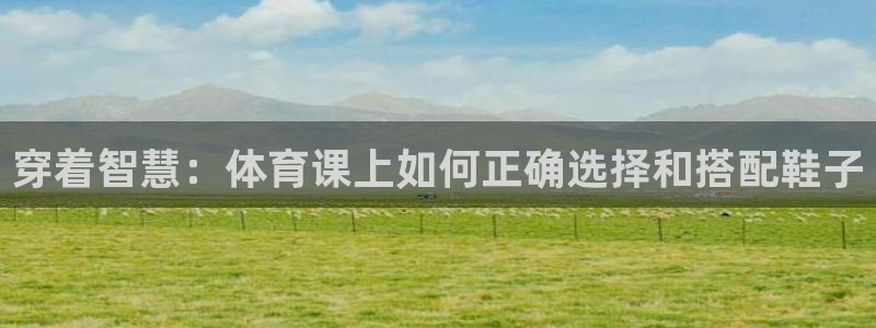 穿着智慧：体育课上如何正确选择和搭配鞋子